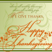 GIVE THANKS