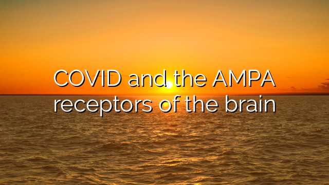 COVID and the AMPA receptors of the brain