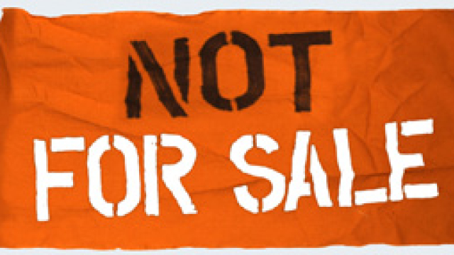 Ministry Not for Sale